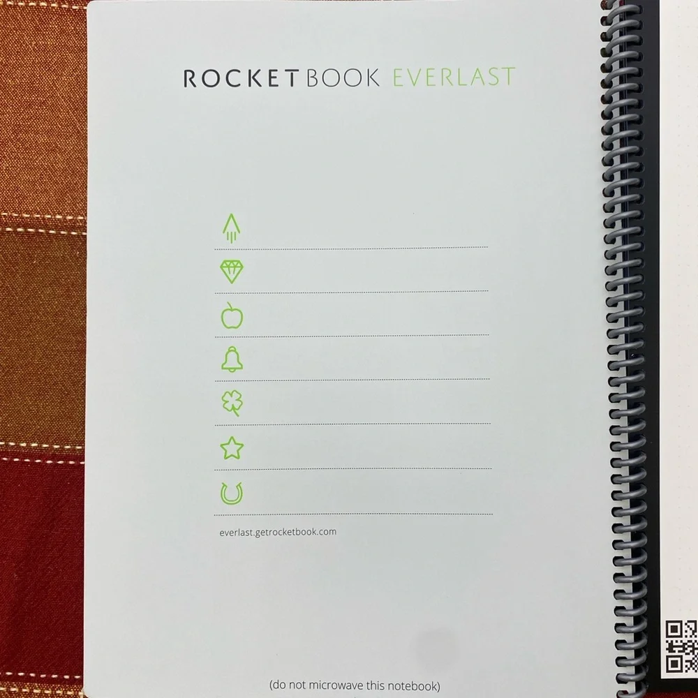 Rocketbook Core Reusable Spiral 8.5